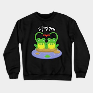 Frog gay dark Crewneck Sweatshirt